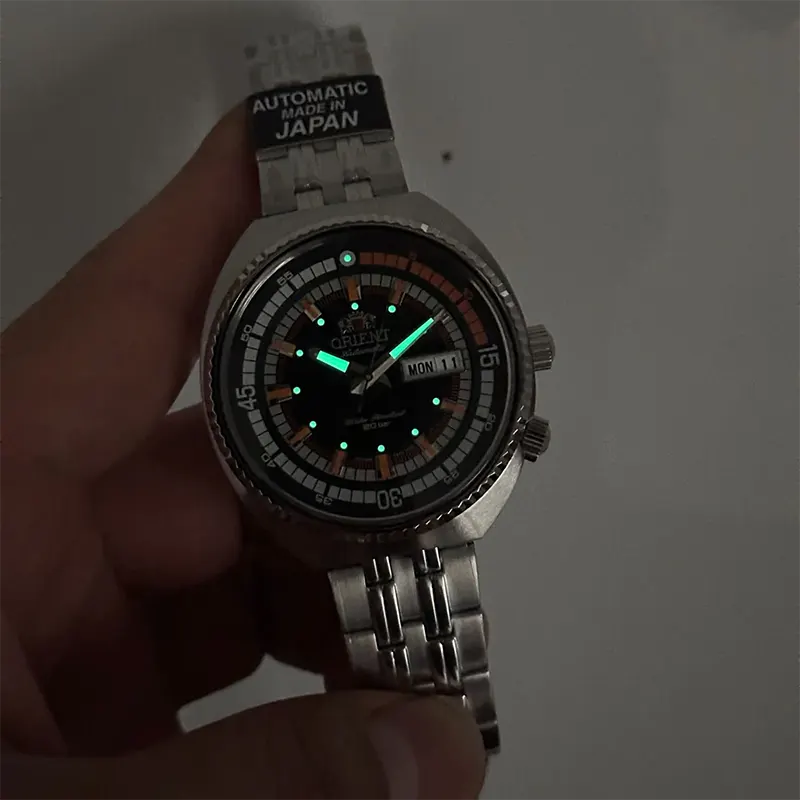 Orient Sports Classic Black Dial  Man's Watch- RA-AA0E05B09C